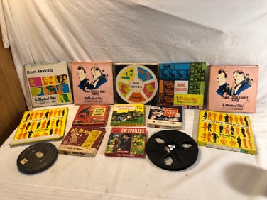 Vintage 8mm Film Reels