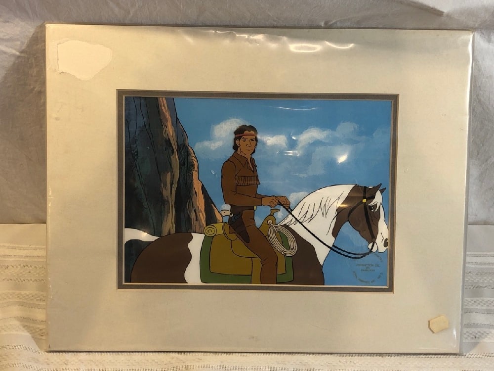 1980 Lone Ranger and Tonto production Cel (1 of 6)