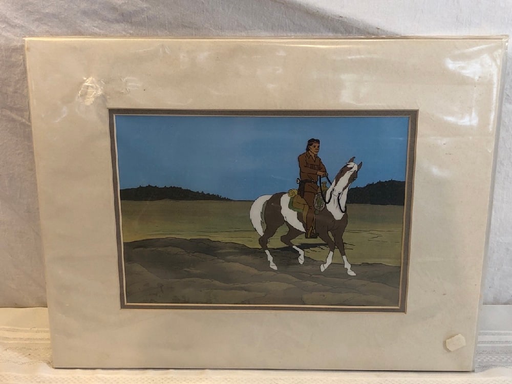 1980’s Lone Ranger Production Cel (1 of 5)