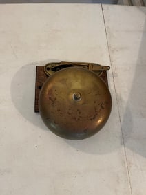 Vtg Brass Boxing Bell