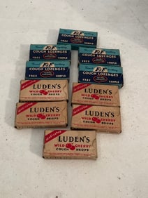 10 Cough Drops Mini Free Sample boxes