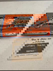 Lionel No. 927 Lubricating & Maintenance kit