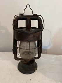 Vtg Dietz King Fire Dept. Lantern