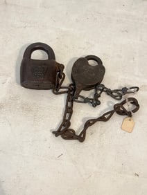 Antique Railroad Locks