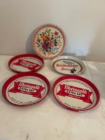 5- Vtg Trays