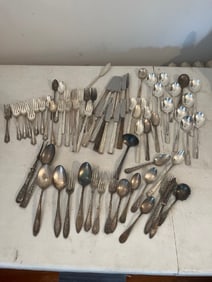 Vtg Silverplate Flatware