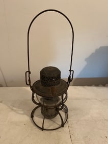 Vtg Ampspear Mfg. Co. Penn. RR Lantern