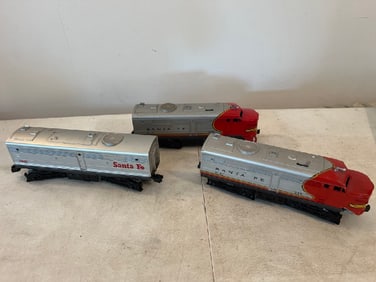 Vtg Lionel 218 Santa Fe Set
