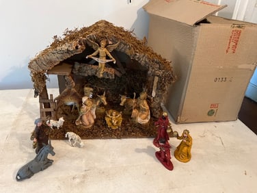 Vtg Presepio Nativity Set