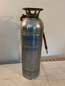 Vtg Mack Fire Dept Extinguisher