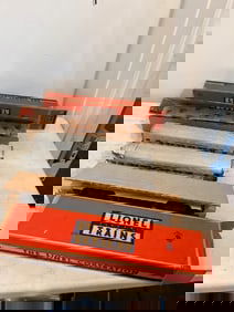 Vtg Lionel Silver 4 Pc Train Set