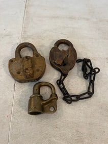 Vtg RR Locks & Keys