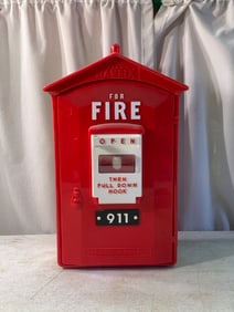 Vtg. Randix Fire Box Telephone
