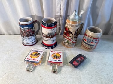 Vtg Budweiser Collectables