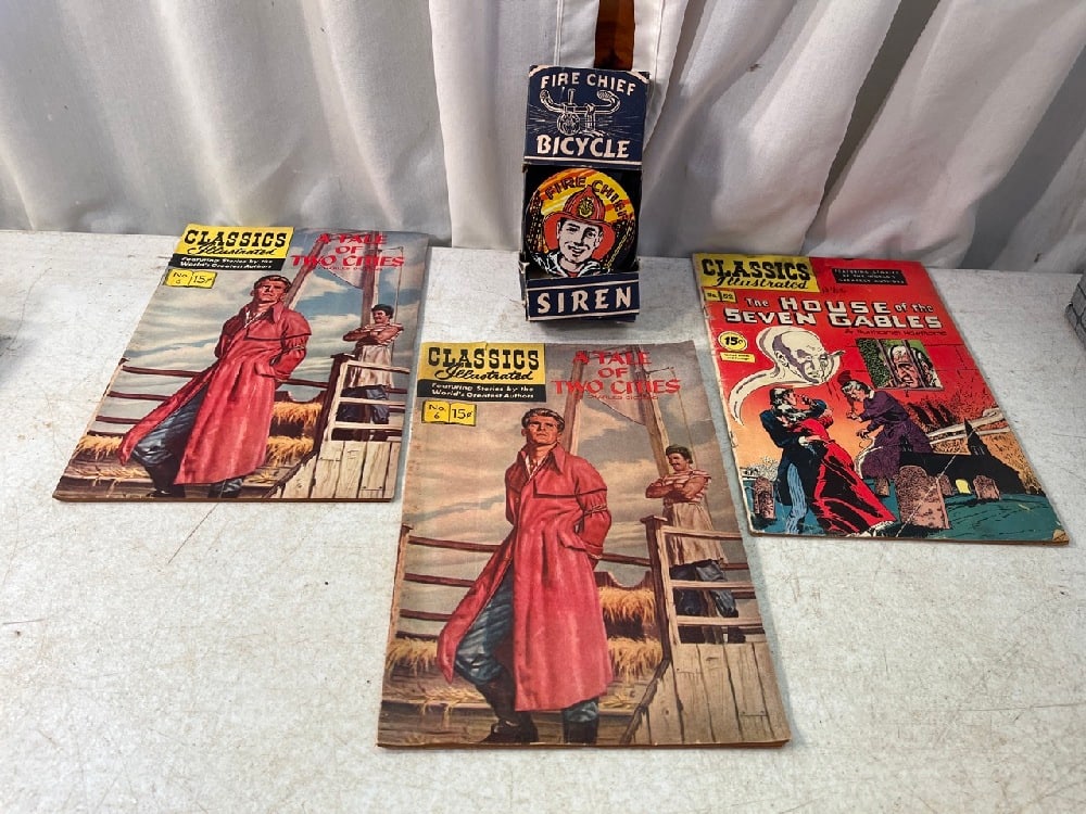 Bicycle Siren & Comic Books (1 of 6)