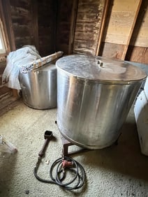 3- Stainless Steel Cooking Pots/Vats