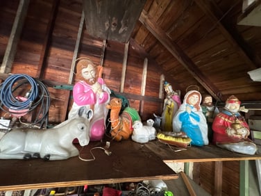Nativity Blowmold set