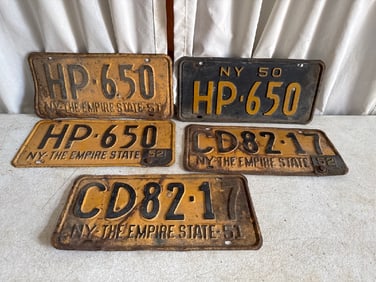 Antique License Plates