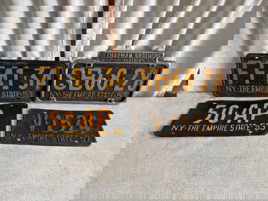 Antique License Plates