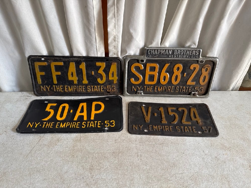 Antique License Plates (1 of 5)