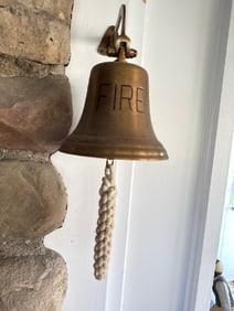 Brass Fire Bell