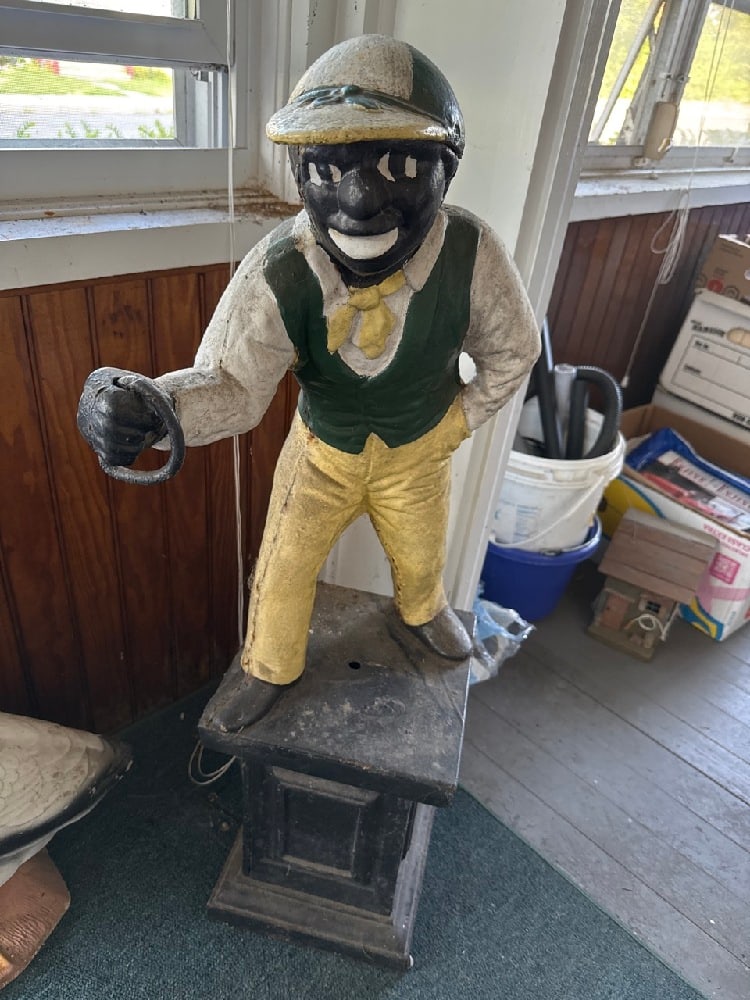 Cast Iron Lawn Jockey (1 of 4)