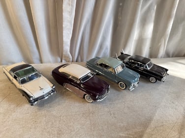 Vtg Danbury Mint Die Cast Cars