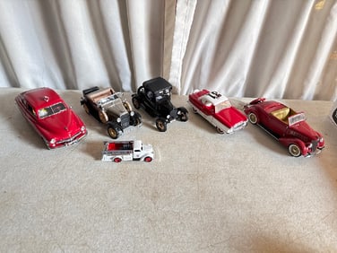 Vtg Danbury Mint Die Cast Cars