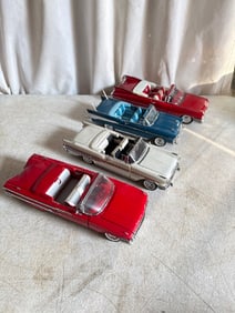 Vtg Danbury Mint Die Cast Cars
