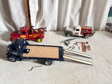 Vtg Danbury Mint Trucks