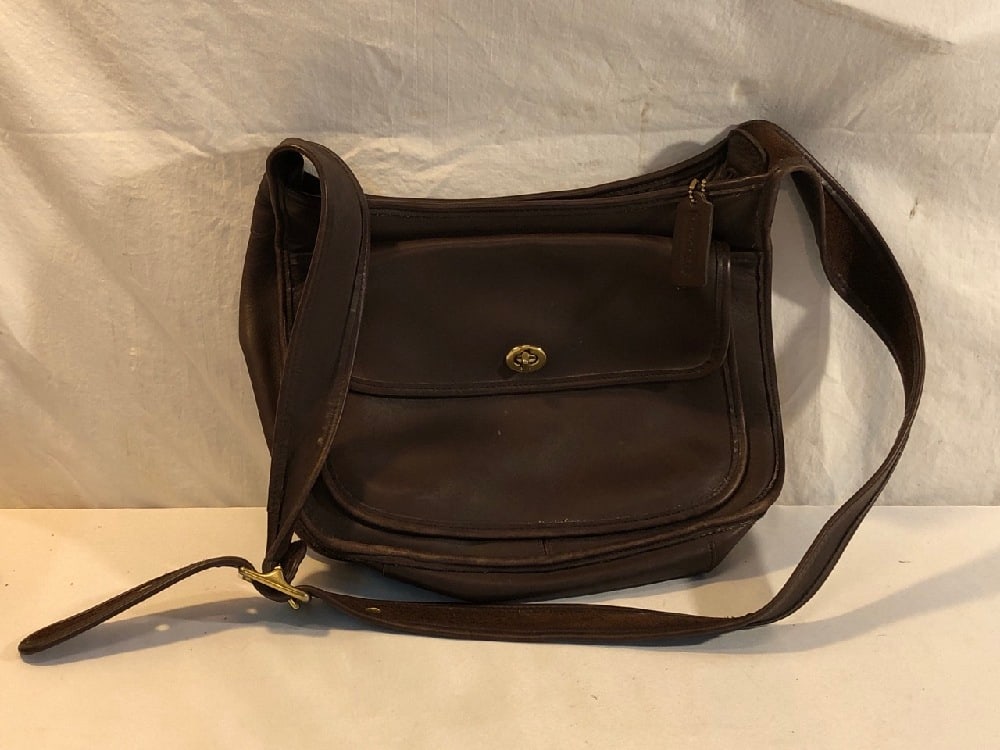 Vtg. Coach Taft 9980 Leather Shoulder Bag