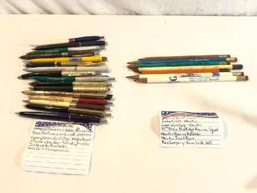 Local New Jersey Advertising Pens and Pencils