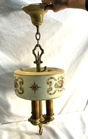 Art Deco Lightolier Chandelier