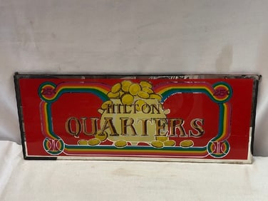 Slot Machine Glass Panel