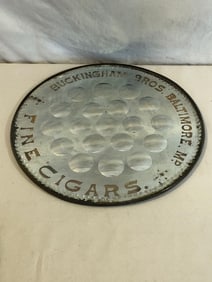 Buckingham Swope & Co. Fine Cigars Advertising Mirror