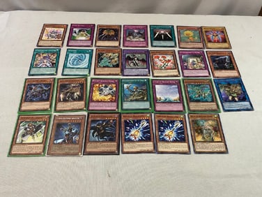 27 1st Edition Yu-Gi-Uh! Cards