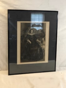Portrait Framed Engraving