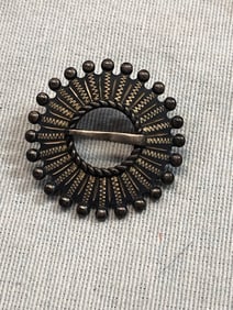 875 Silver Vtg. Brooch