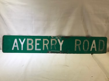 Bayberry Road Road Sign