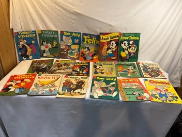 Vtg. Dell Coloring Books