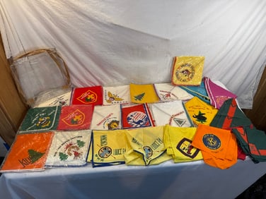Vtg. Boy Scout Neckerchiefs