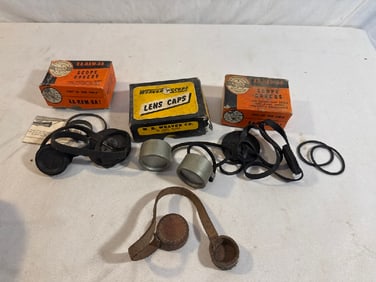 Vtg. Scope Covers