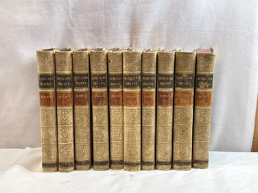 10 Vol. Set of Fredrick Schiller’s Complete Works “Schillers Werke