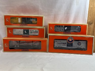 Lionel Train Cars