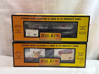 Rail king by MTH Electric Train Cars