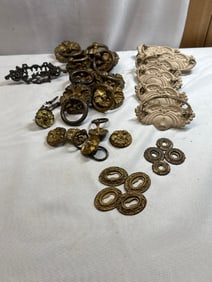 Vtg. Brass Hardware