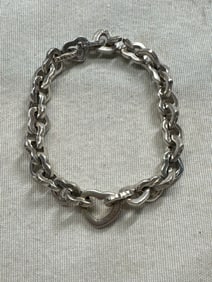 Sterling Tiffany & Co. Heart Bracelet