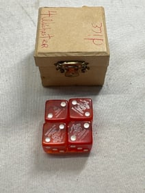 4 Vtg Winchester Dice
