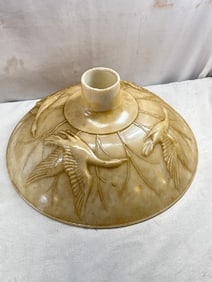 Antique Art Deco Torchiere Lamp Shade