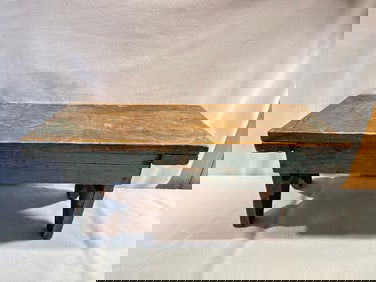 Antique Primitive Farm Stool